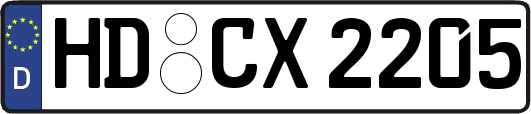 HD-CX2205