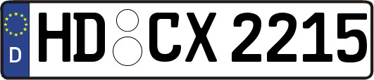 HD-CX2215