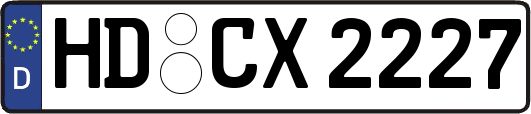 HD-CX2227