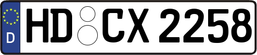 HD-CX2258