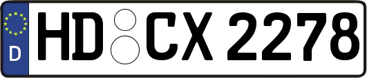 HD-CX2278