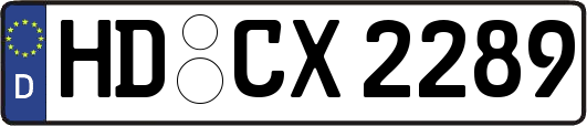 HD-CX2289