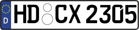 HD-CX2305