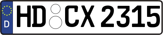 HD-CX2315