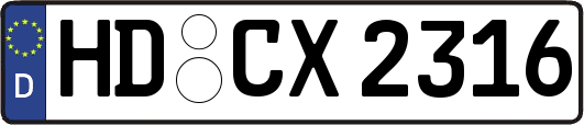 HD-CX2316