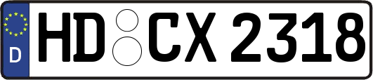 HD-CX2318