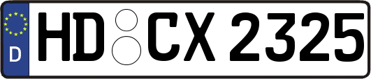HD-CX2325