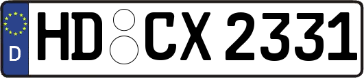 HD-CX2331
