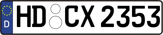 HD-CX2353