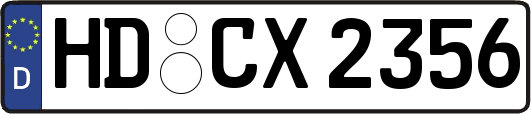 HD-CX2356