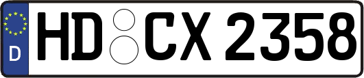 HD-CX2358