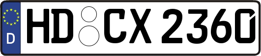 HD-CX2360
