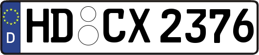 HD-CX2376