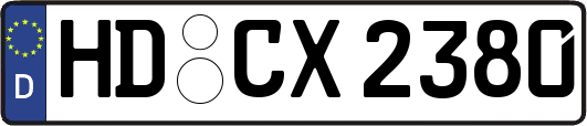 HD-CX2380