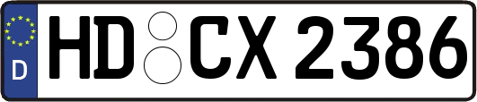HD-CX2386