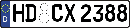 HD-CX2388