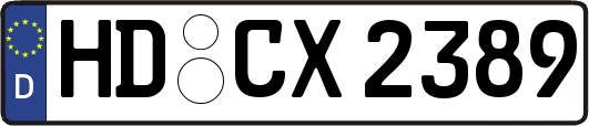HD-CX2389