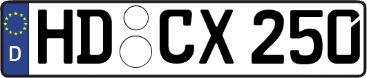 HD-CX250