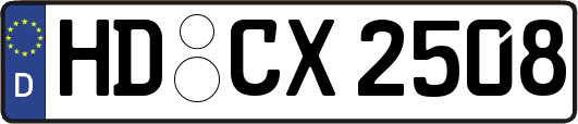 HD-CX2508