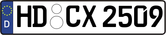 HD-CX2509