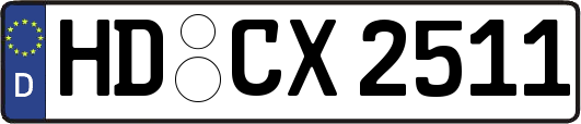 HD-CX2511