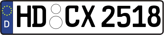HD-CX2518