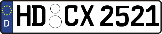 HD-CX2521