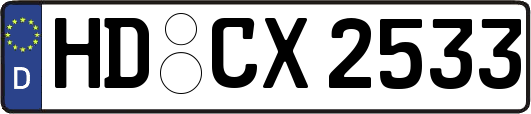 HD-CX2533