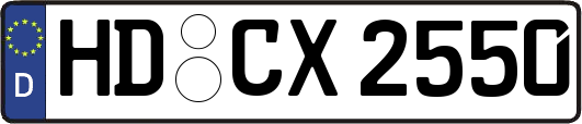 HD-CX2550
