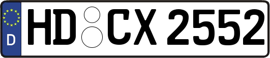 HD-CX2552