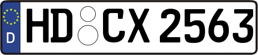 HD-CX2563