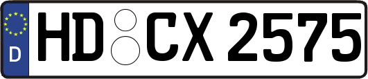 HD-CX2575
