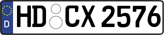 HD-CX2576