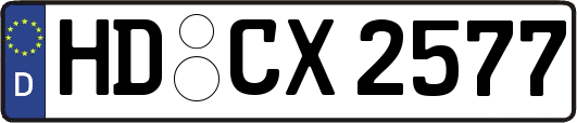 HD-CX2577
