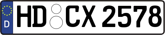 HD-CX2578