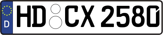 HD-CX2580