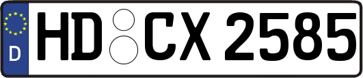 HD-CX2585