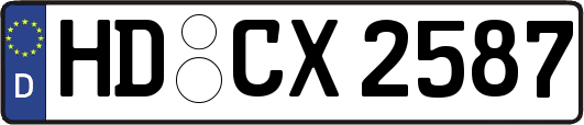 HD-CX2587