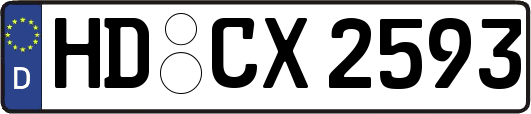 HD-CX2593