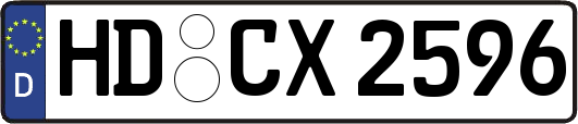 HD-CX2596