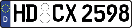 HD-CX2598