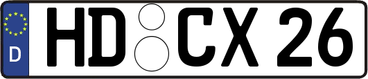 HD-CX26