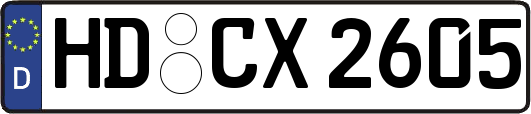 HD-CX2605