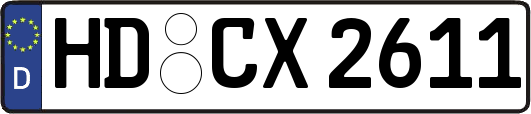 HD-CX2611