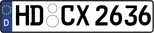 HD-CX2636