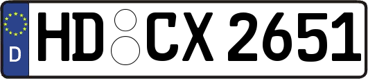 HD-CX2651