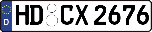 HD-CX2676
