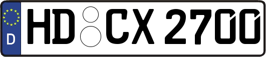 HD-CX2700