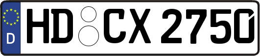 HD-CX2750