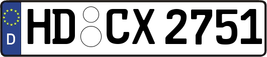 HD-CX2751